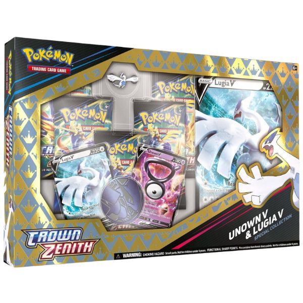 Caja Crown Zenith: Unown V & Lugia V Special Collection - Inglés 🇬🇧