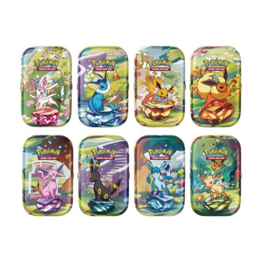 Mini Lata Prismatic Evolutions - Inglés 🇬🇧