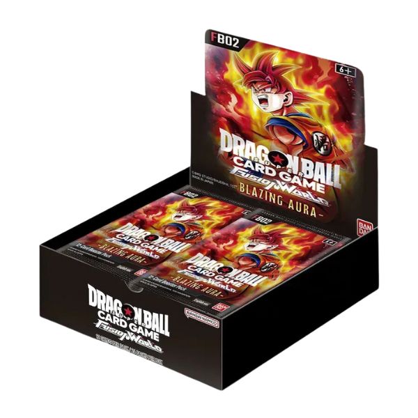 Caja de 24 Sobres: Dragon Ball Fusion World Blazing Aura FB02 - Inglés 🇬🇧