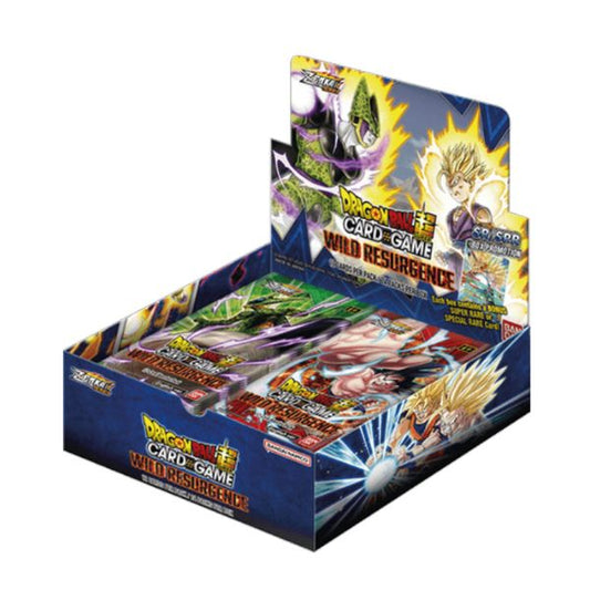 Caja de 24 Sobres: Dragon Ball Wild Resurgence BT21 - Inglés 🇬🇧