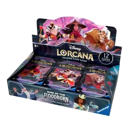 Disney Lorcana: Caja Rise of the Floodborn - Inglés 🇬🇧