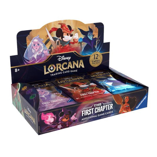 Disney Lorcana: Caja First Chapter - Inglés 🇬🇧