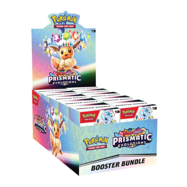 Display Booster Bundle Prismatic Evolutions - Inglés 🇬🇧 y Español 🇪🇸